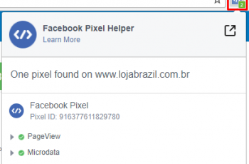 Facebook Pixel Helper